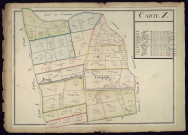 "Carte Z : Triage de Campigny" (plans n° 43 et 44)