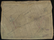5 extraits du plan cadastral pour acquisition de terrains