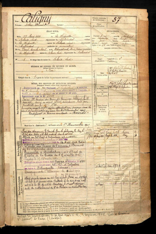 Caligny, Arthur Edmond