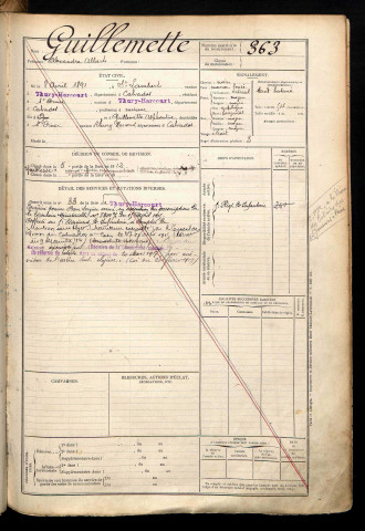 Guillemette, Alexandre Albert