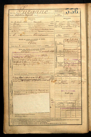 Suzanne, Alphonse Auguste