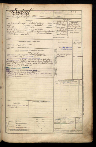 Sorieul, Fernand Gabriel Eugène