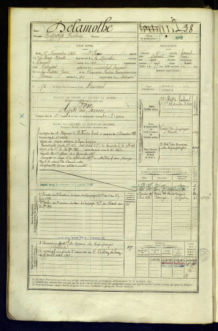 Delamothe, Hippolyte Frédéric