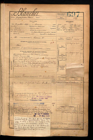 Blanchet, Georges Gaston Dosité