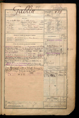 Gablin, Lucien Désiré