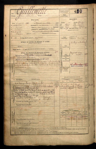 Guillemette, Henri Albert