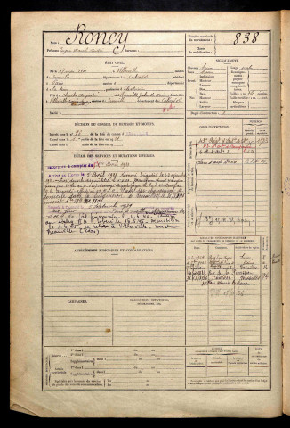 Roney, Eugène Marcel André