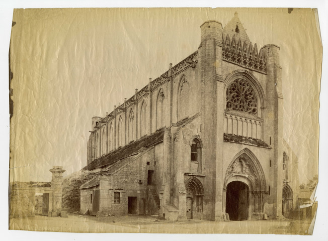 36 - Ancienne abbaye d'Ardennes, ensemble Nord-Ouest, sans auteur