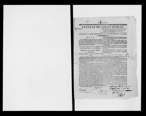 Feuille du Salut-Public