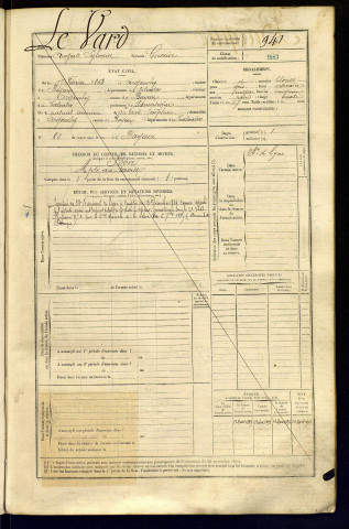 Le Vard dit Guérin, Auguste Sylvain