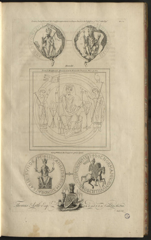 Planche I. Sceau de Guillaume le Conquérant