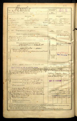 Martin, Léon Auguste Florentin