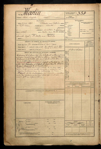 Martin, Désiré Auguste