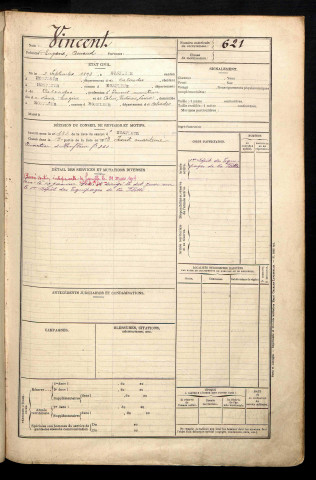 Vincent, Eugène Amand