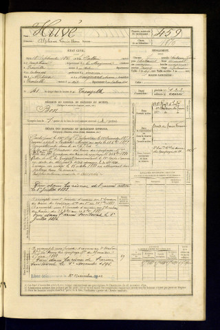 Huvé, Alphonse Louis Henri