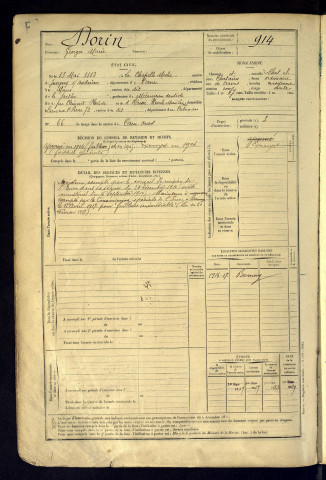 Dorin, Georges Marie