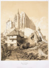 Mont-St-Michel : vue de la merveille. (Mention :) N° 4. Par G. Bouet