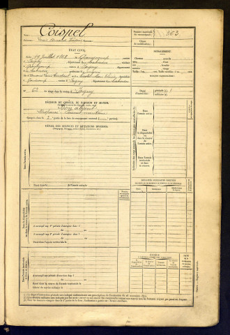 Coispel, Louis Amand Frédéric