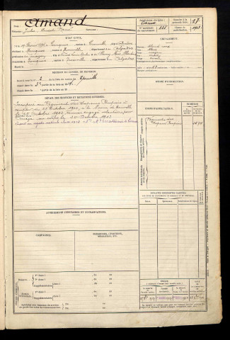 Amand, Jules Ernest René