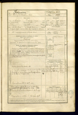 Poisson, Maurice Jules Gabriel