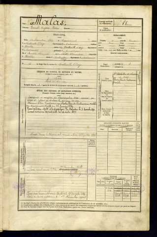 Malas, Ernest Eugène Désiré