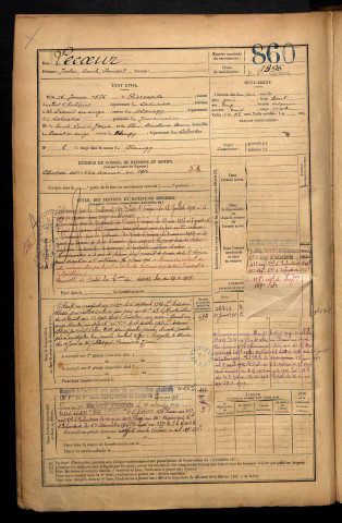 Lecoeur, Jules Emile Amand