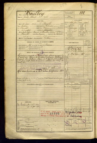 Houlbey, Jules Albert