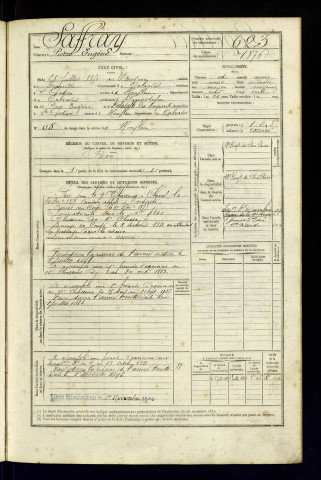 Saffray, Pierre Eugène