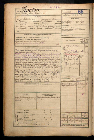 Rocton, Gaston Louis Eugène