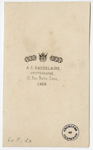 Mme de CROISILLES, par Auguste Baudelaire.