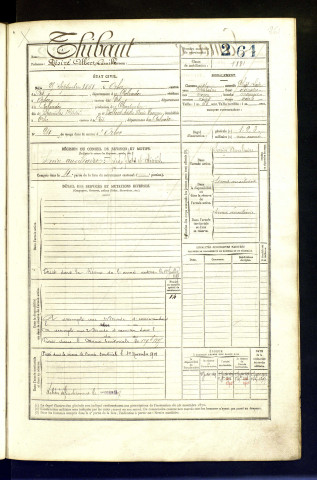 Thibaut, Désiré Albert Camille