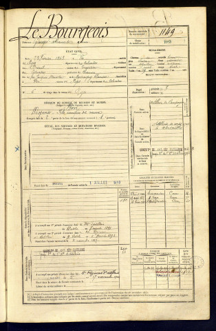 Le Bourgeois, Georges Athanase