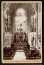 2 - Cathédrale Saint-Pierre de Lisieux : vue de la nef vers l'autel.