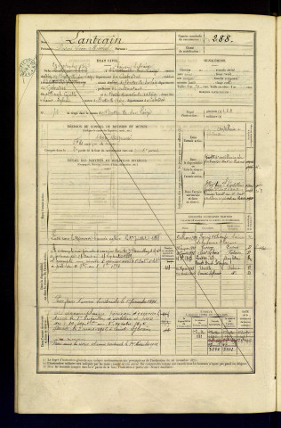 Lantrain, Désiré Léon Michel