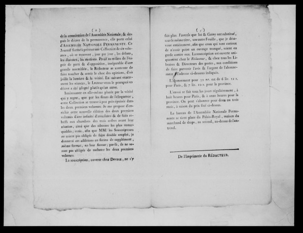 Journal des Etats Généraux convoqués par Louis XVI