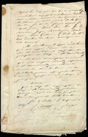 20 août 1845-25 mai 1849