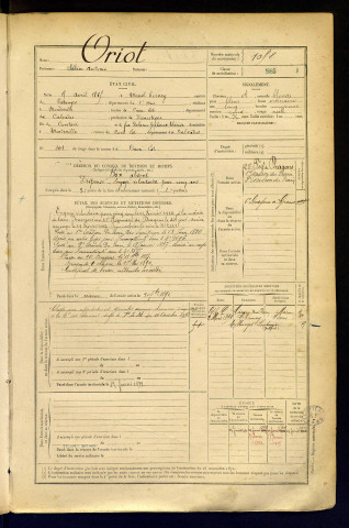 Oriot, Sélim Antonin