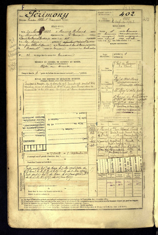 Périmony, Lucien Albert François