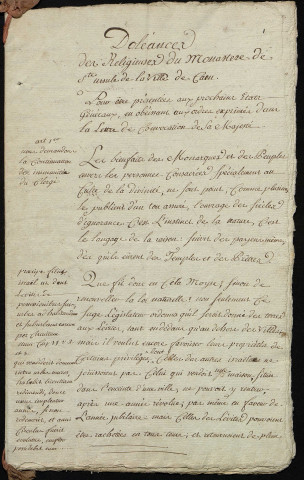 Religieuses Ursulines de Caen