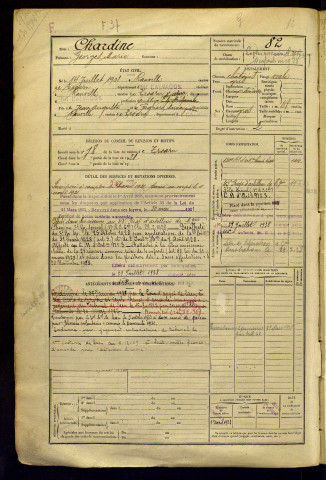 Chardine, Georges Marie