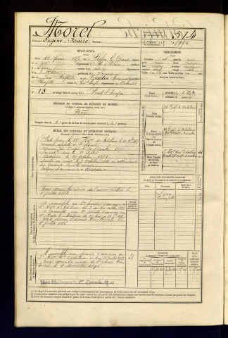 Morel, Eugène Marie