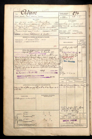 Adam, Moïse Paul Maurice