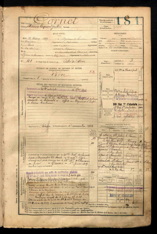 Cornet, Maurice Raymond Gaston