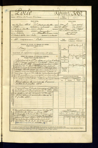 Porte, Alvire Arthemise Adrien