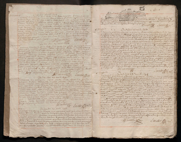 22 avril 1694-21 septembre 1695