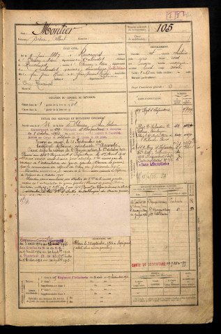 Montier, Désiré Albert