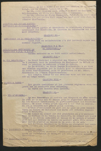 Octobre à décembre