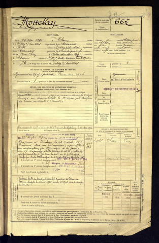 Mottelay, Emile Georges Arsène