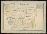 "Carte V : Triage de Campigny" (plans n° 37 et 38)