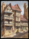 "Bayeux, maison des cuisiniers", par Emile Leroi